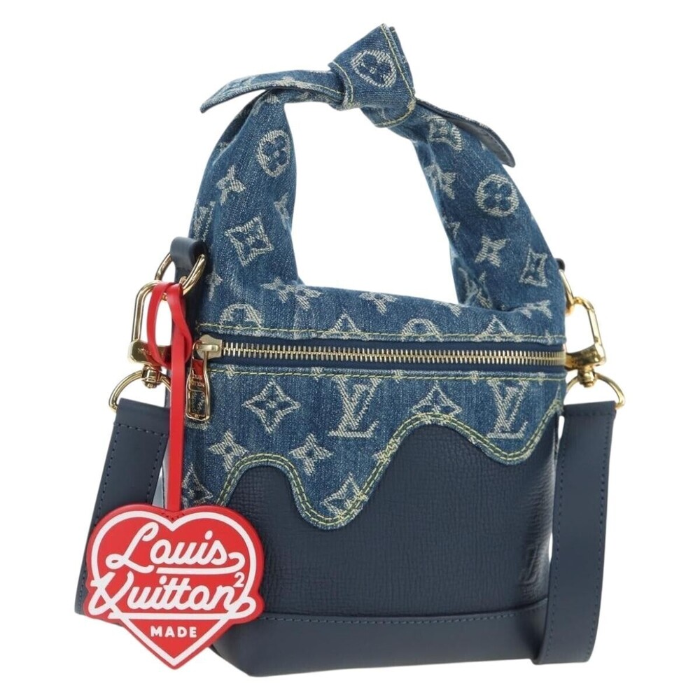 Louis Vuitton Nigo Japanese Cruiser Monogram Denim and Taurillon Leather